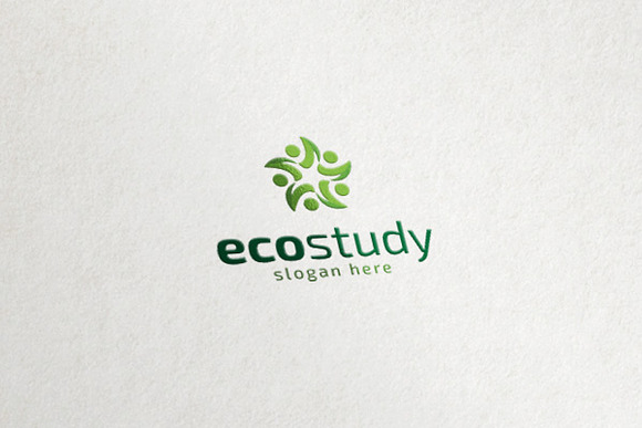 Eco Study - Happy People Logo in Logo Templates - product preview 3