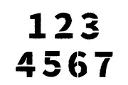 Realistic stencil numbers