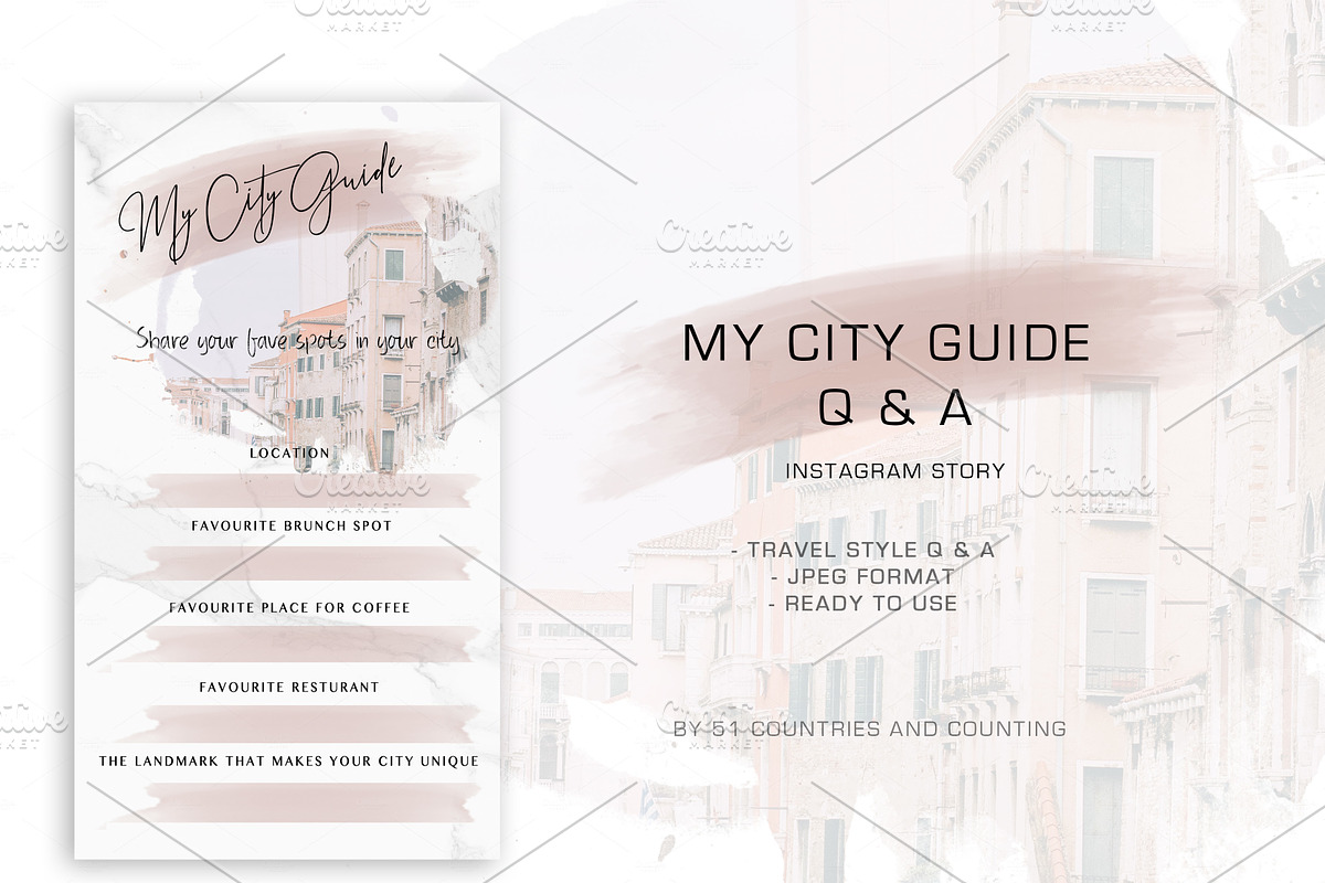 Insta Stories | My City Guide [1] in Instagram Templates - product preview 8