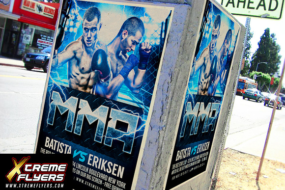 Boxing Flyer Template in Invitation Templates - product preview 2