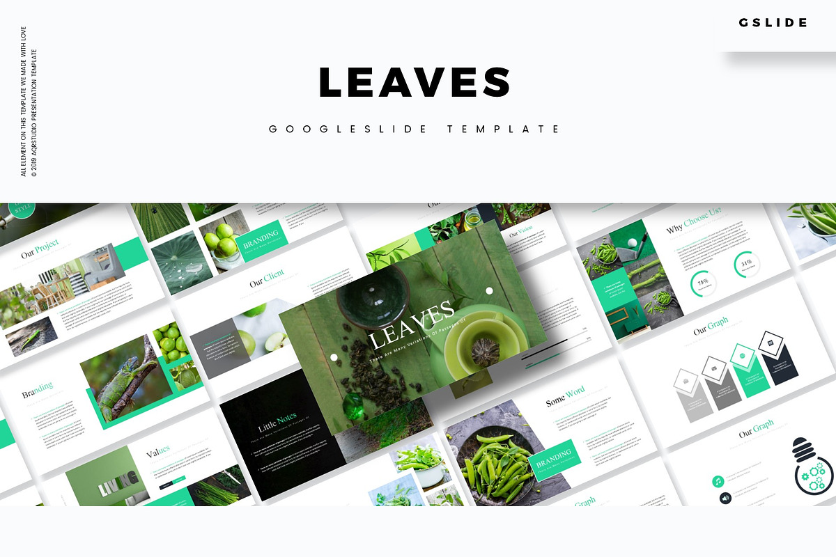Leaves - Google Slides Template in Google Slides Templates - product preview 8