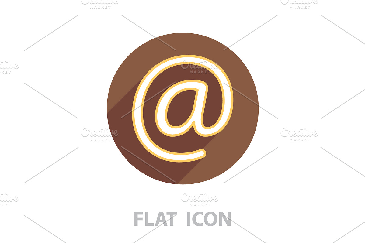email line icon. vector illustration in Icons - product preview 8