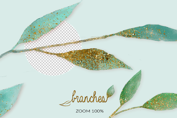 Branches & Splatter Kit in Photoshop Brushes - product preview 3