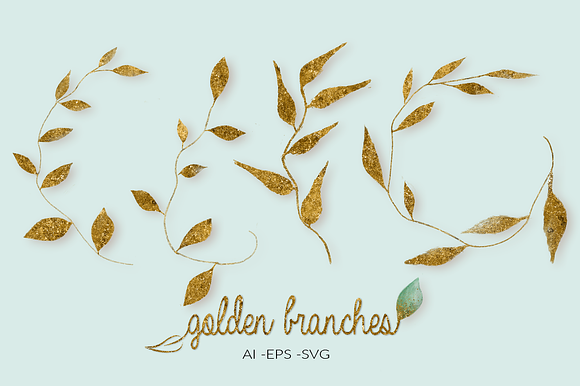 Branches & Splatter Kit in Photoshop Brushes - product preview 28