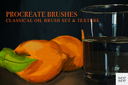 Procreate Oil Brush Set + Texture