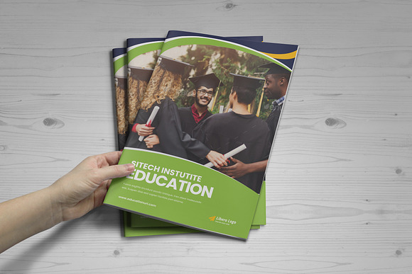 Education Prospectus Brochure v5 in Brochure Templates - product preview 6