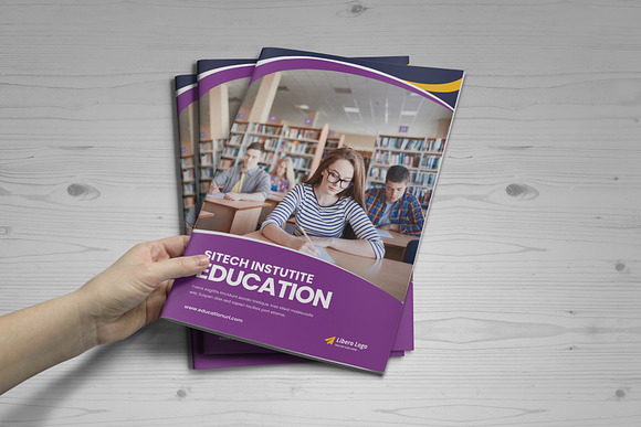 Education Prospectus Brochure v5 in Brochure Templates - product preview 8