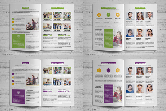 Education Prospectus Brochure v5 in Brochure Templates - product preview 10