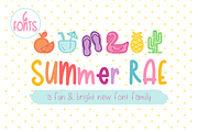 Summer Rae | Font Family of 6