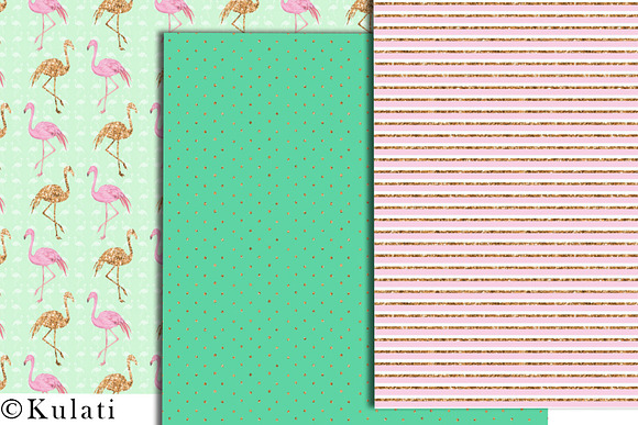 Flamingo Summer Patterns in Patterns - product preview 1