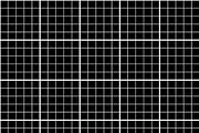 White square graph grid on black