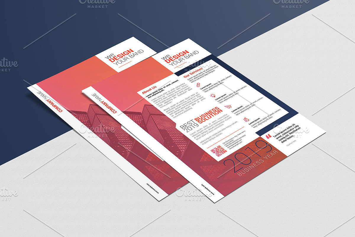 Corporate Flyer V22 in Flyer Templates - product preview 8