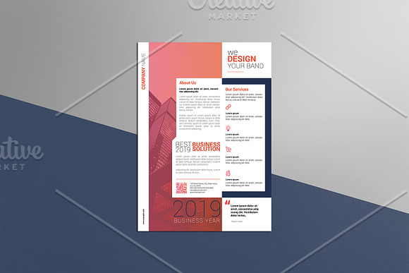 Corporate Flyer V22 in Flyer Templates - product preview 1