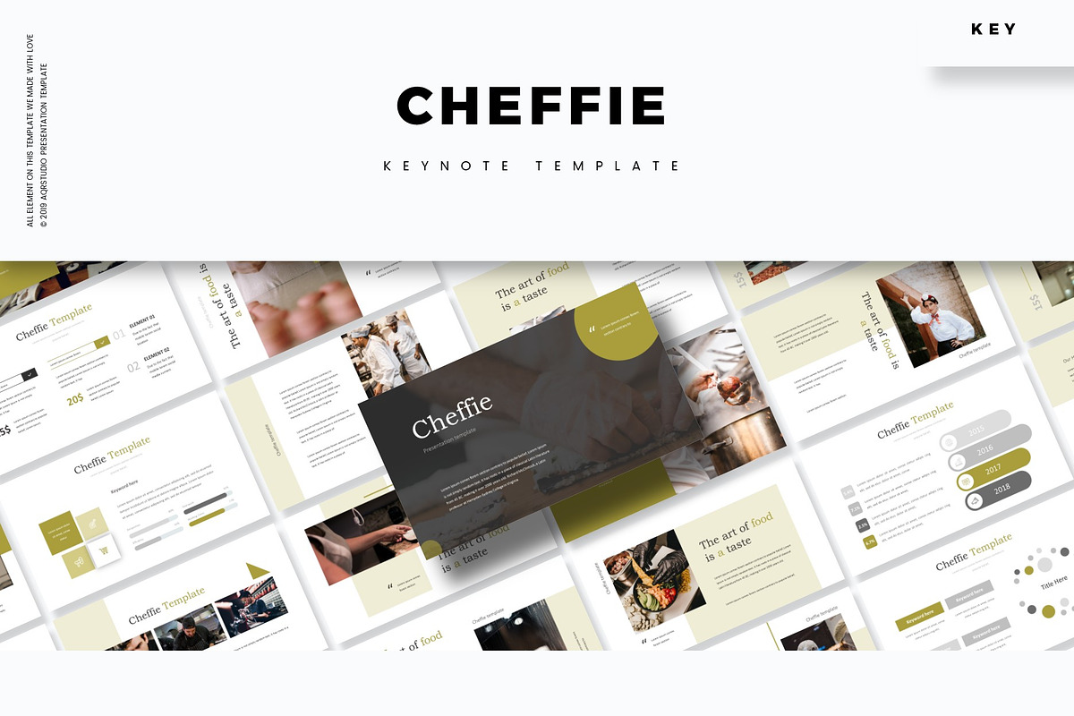 Cheffie - Keynote Template in Keynote Templates - product preview 8