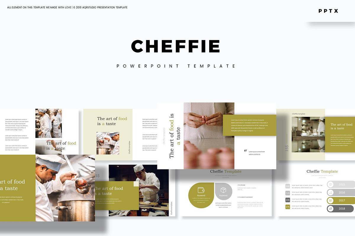 Cheffie - Powerpoint Template in PowerPoint Templates - product preview 8