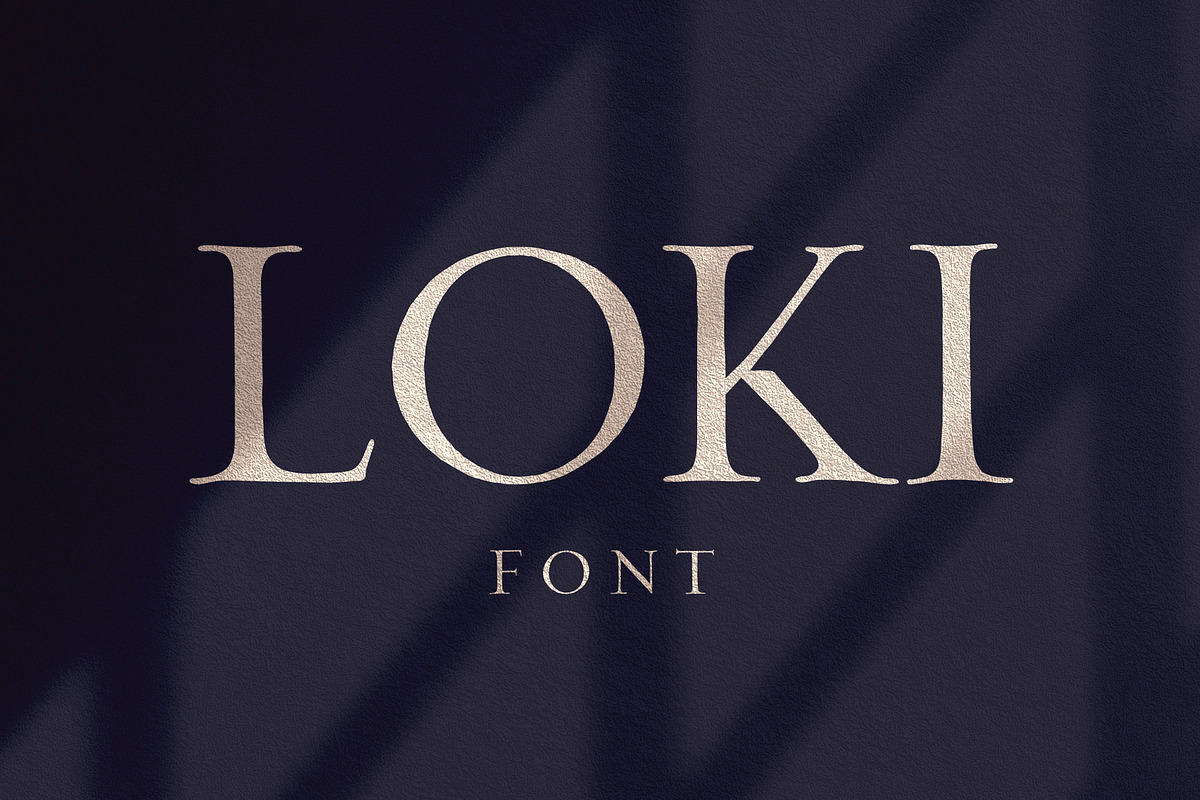 Loki – Serif Script Font in Serif Fonts - product preview 8