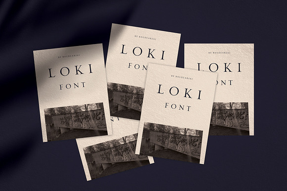Loki – Serif Script Font in Serif Fonts - product preview 4