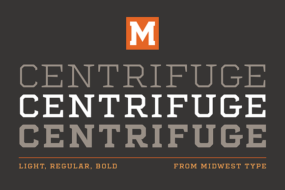 Centrifuge Family in Slab Serif Fonts - product preview 9