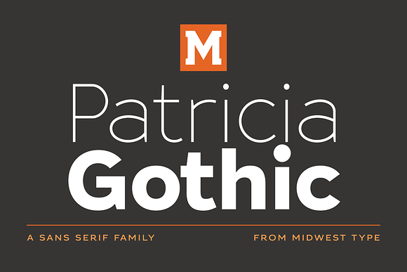 Patricia Gothic Family in Gothic Fonts - product preview 11