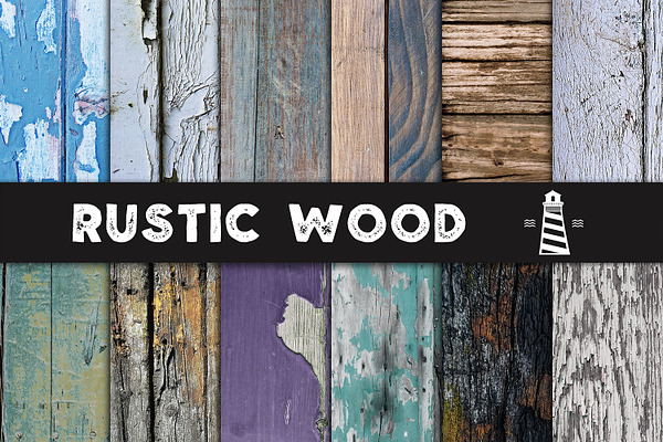 Distressed Paint Wood Textures
