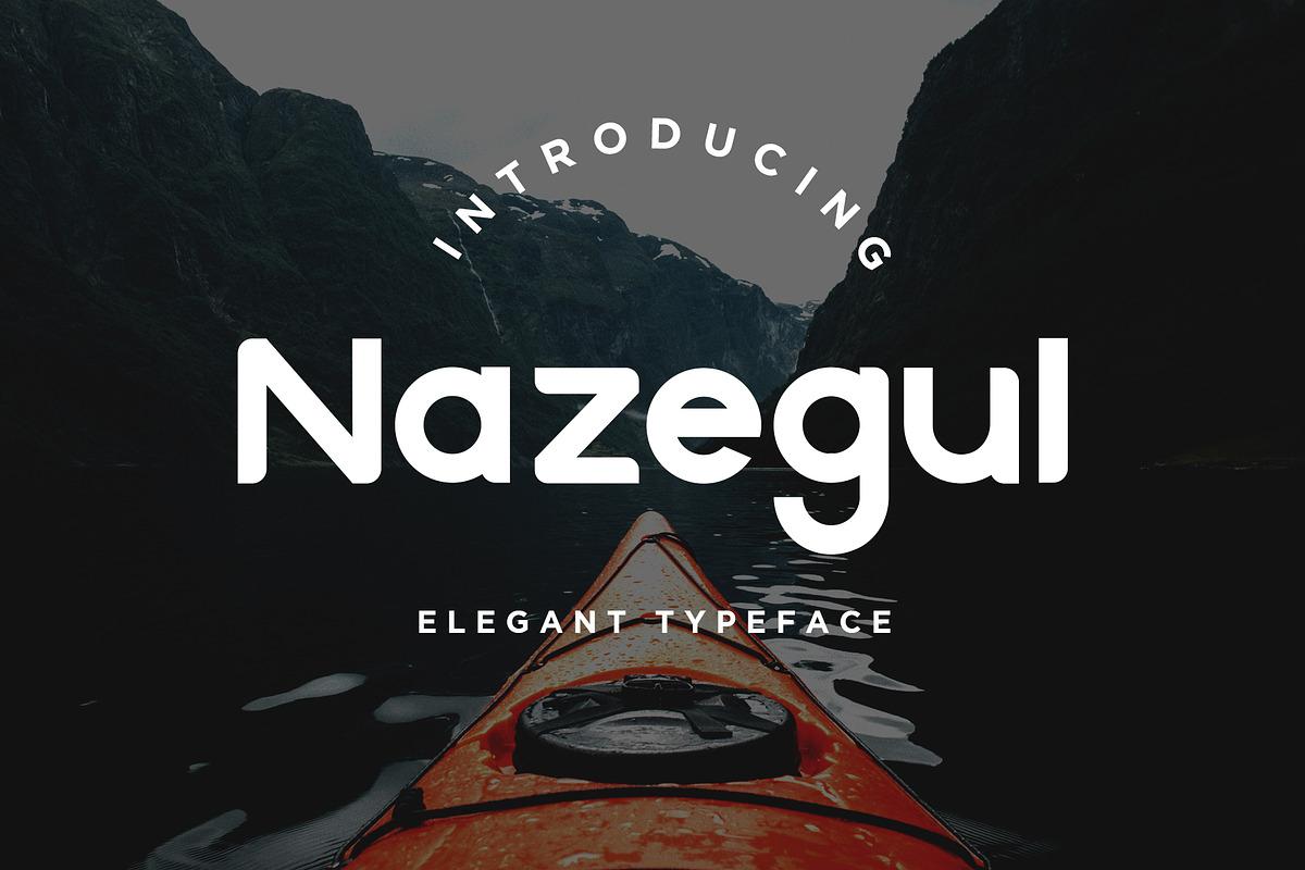 Nazegul - Elegant Typeface in Display Fonts - product preview 8