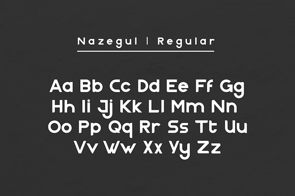 Nazegul - Elegant Typeface in Display Fonts - product preview 7
