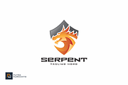 Dragon Serpent - Logo Template