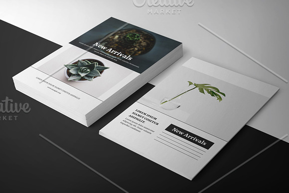 Multipurpose Postcard V1015 in Postcard Templates - product preview 1