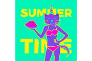 Summer Time Art minimal project