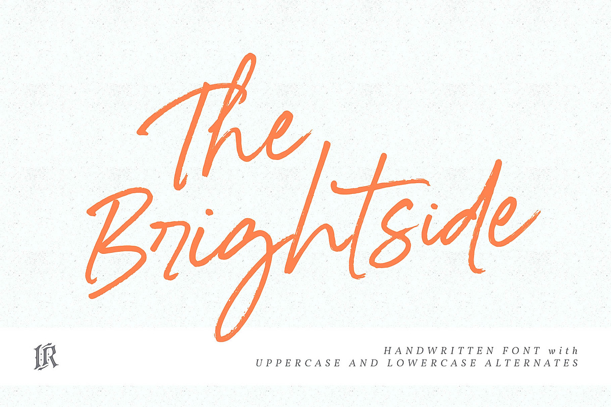 The Brightside Font in Script Fonts - product preview 8