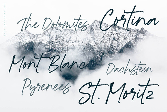 The Brightside Font in Script Fonts - product preview 6