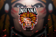 Indian - Mascot & Esport Logo