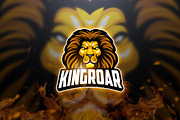 Kingroar - Mascot & Esport Logo