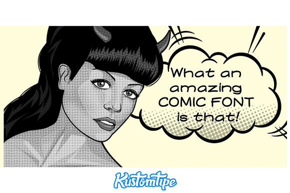 Comicblast in Comic Sans Fonts - product preview 9