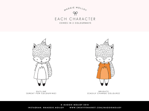 Hand Drawn Characters Vol.3 Animals in Illustrations - product preview 1