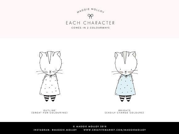 Hand Drawn Characters Vol.3 Animals in Illustrations - product preview 2
