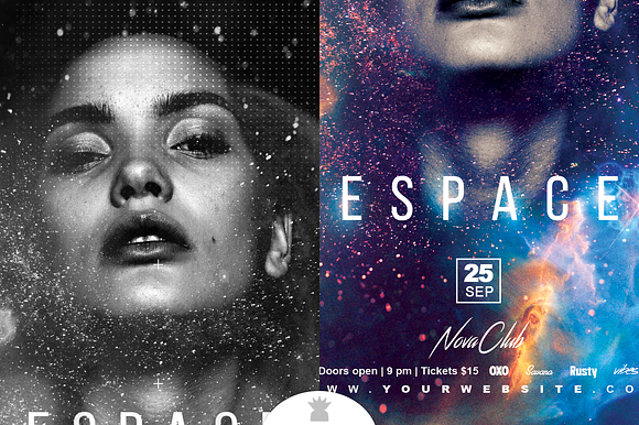 ESPACE Flyer Template in Flyer Templates - product preview 3