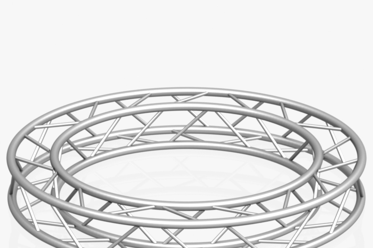Circle Square Truss 200cm in Electronics - product preview 8