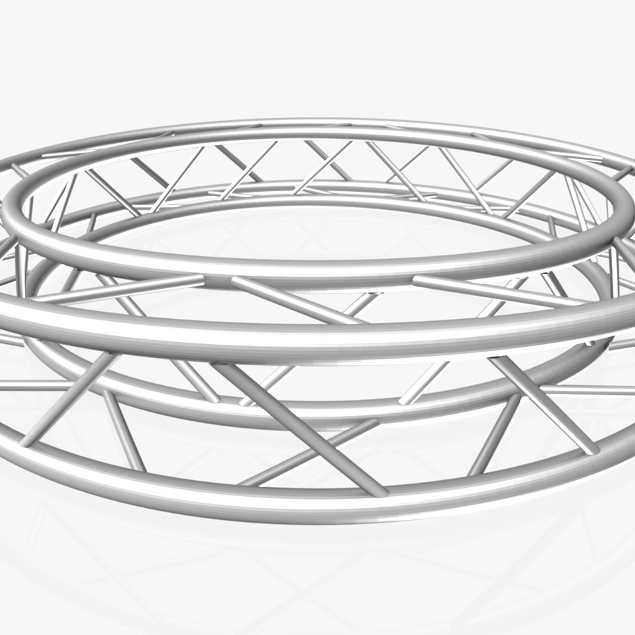 Circle Square Truss 200cm in Electronics - product preview 1