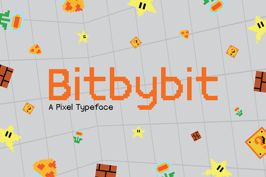 Bitbybit Font in Sans-Serif Fonts - product preview 8