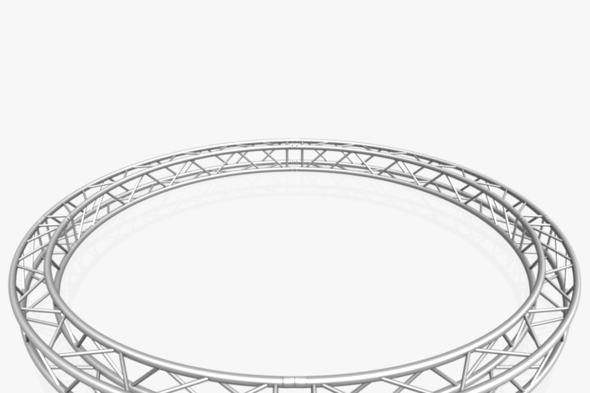 Circle Square Truss 400cm in Electronics - product preview 8