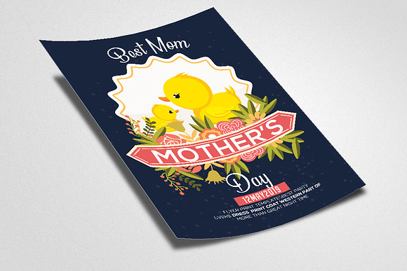 Best Mother's Day Flyer Templates in Invitation Templates - product preview 1