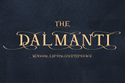 Dalmanti - Capitalized Typeface