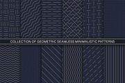 Minimal seamless geometric patterns