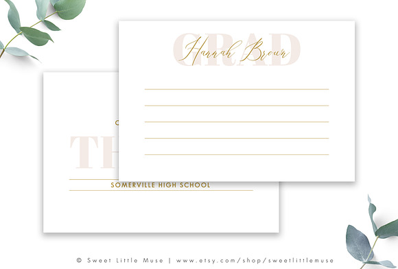 Thank You Card Template in Card Templates - product preview 1