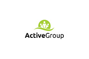 Active Group Logo Template