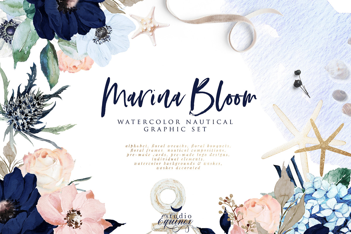 Marina Bloom - Nautical Graphic Set in Objects - product preview 8