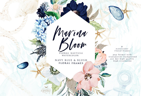 Marina Bloom - Nautical Graphic Set in Objects - product preview 5