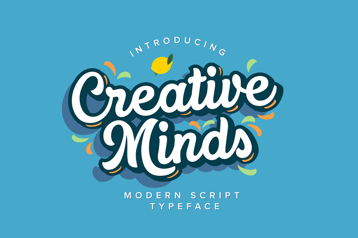 Creative Minds Typeface in Script Fonts - product preview 8