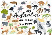 My Australia Animals Clipart